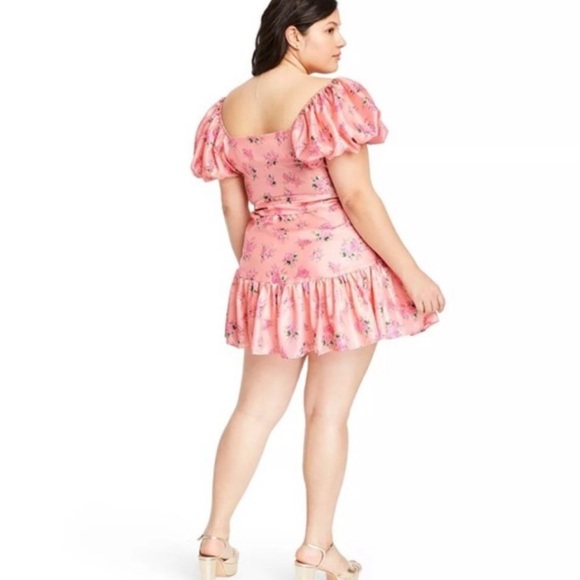 LoveShackFancy x Target Cecile Floral Mini Dress - Picture 3 of 11